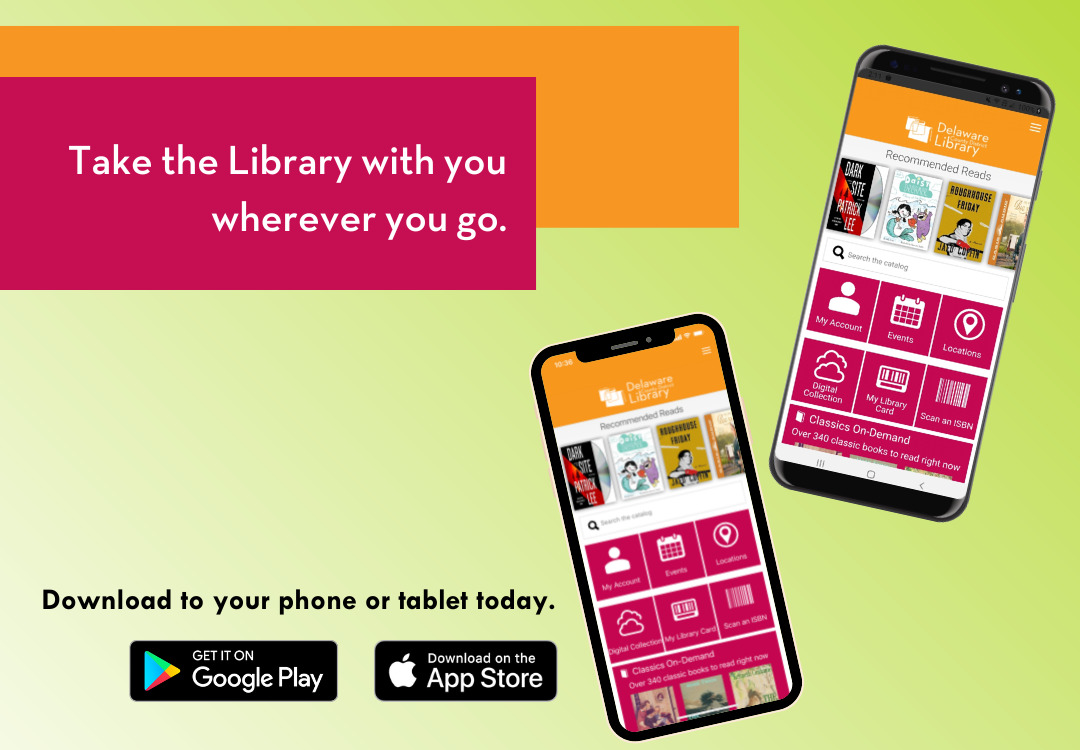 Download the DCDL App Delaware County District Library