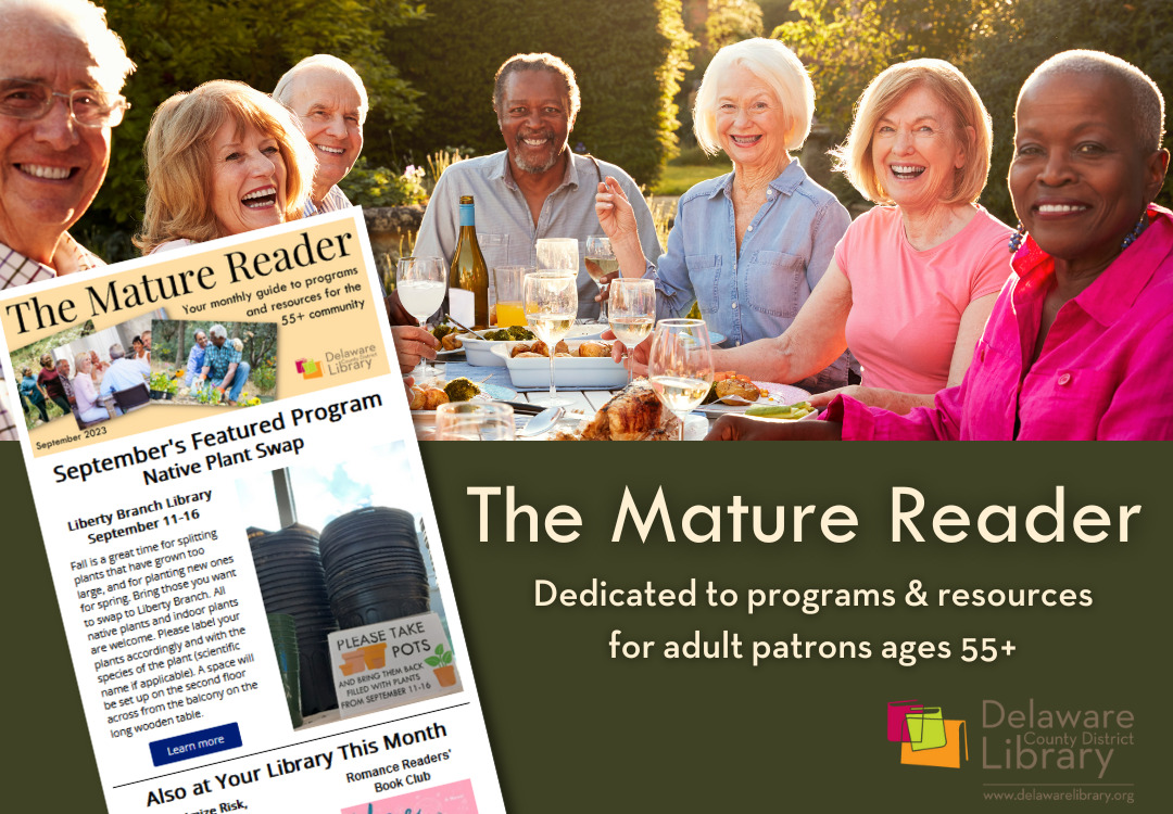 September edition available now! Delaware County District Library