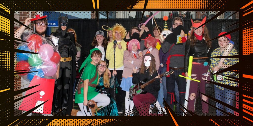 Great GeekFest patrons dressed up in their favorite fantasy character.